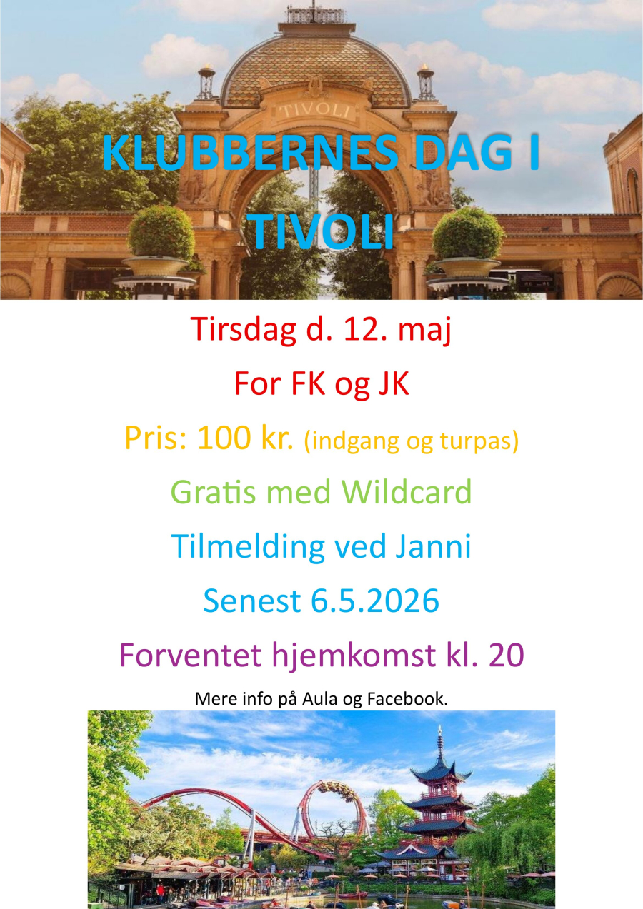 Klubbernes dag i Tivoli
