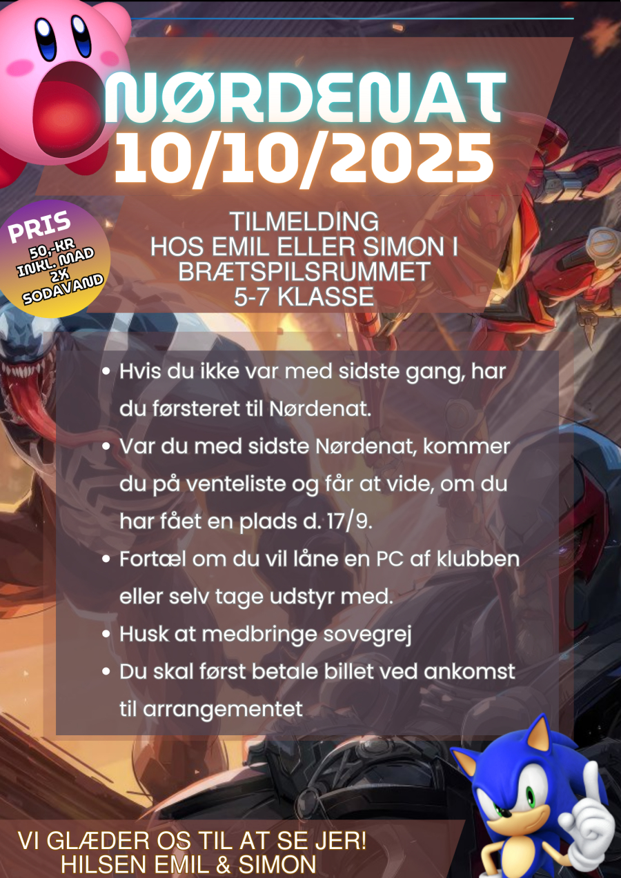 Nørdenat Efterår 2025