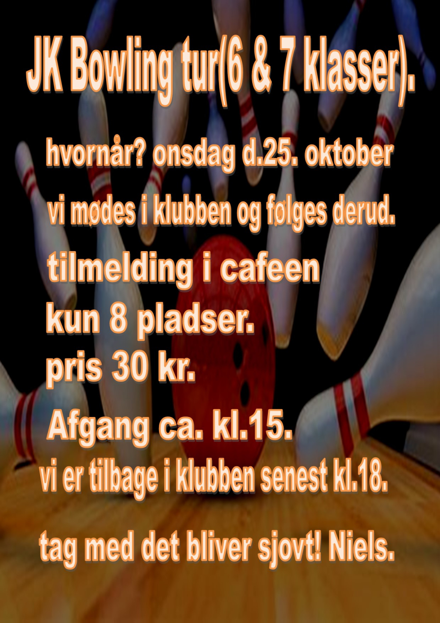Bowling JK (6-7 klasse)