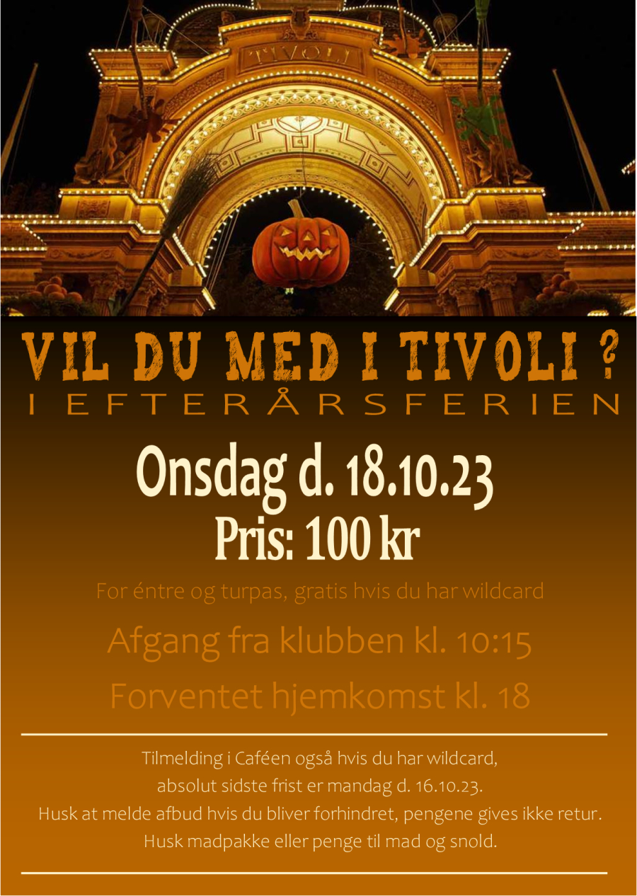 Tivolitur i efter&aring;rsferien