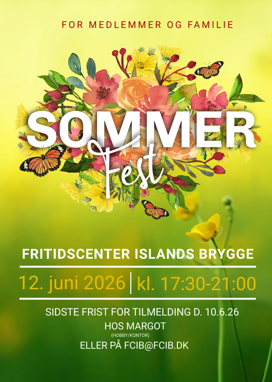 Sommerfest i FCIB 2026!