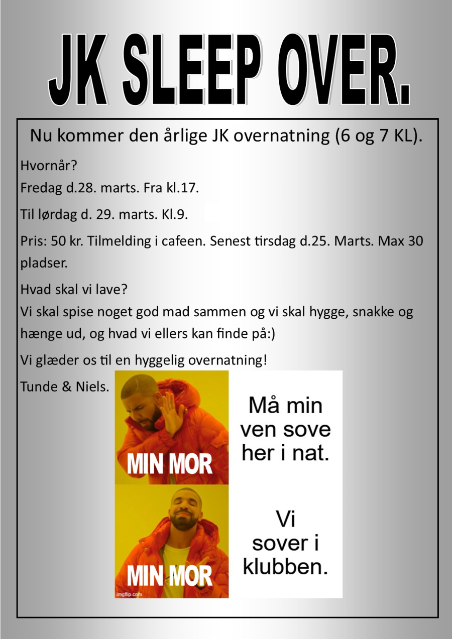 JK overnatning